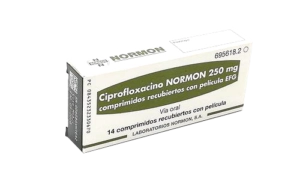 Ciprofloxacino NORMON 
