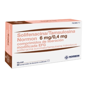 Solifenacina / Tamsulosina NORMON